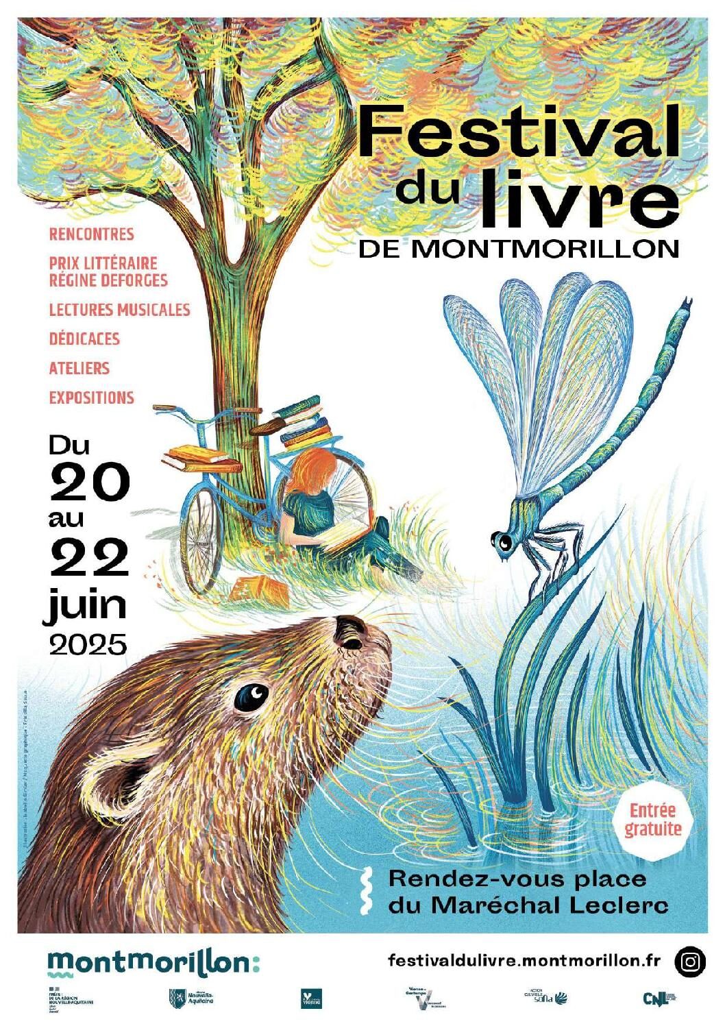 Image du document Affiche Festival du Livre 2025